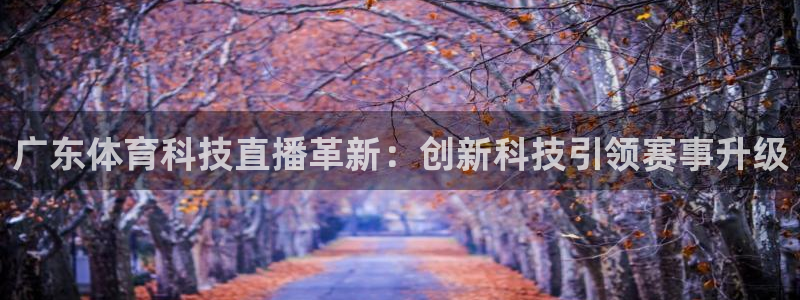 绿茵直播cba：广东体育科技直播革新：创新科技引领赛事升级